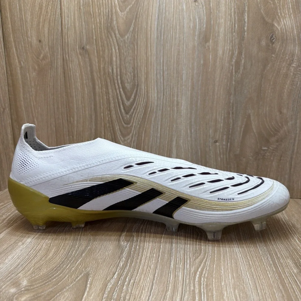Adidas Predator Elite Laceless Firm Ground Soccer Cleats Men's Size 12.5 JI1079